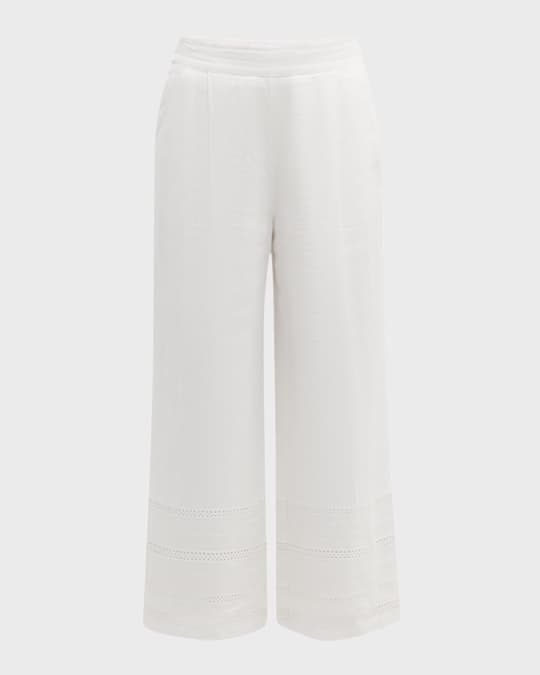 Tahari linen pants store