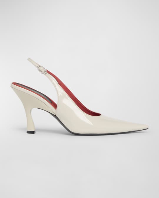 Stella McCartney ◆ Elsa Mules Stella Mccartney Elsa mules with italian heel and pointed