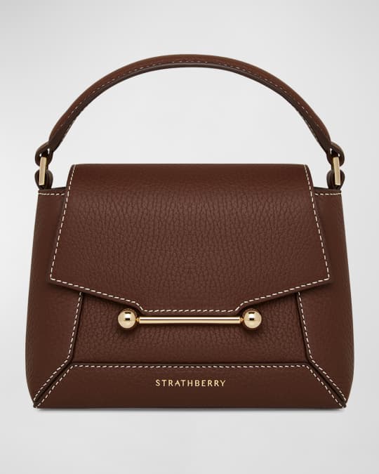STRATHBERRY Mosaic Nano Leather Top-Handle Bag Neiman Marcus
