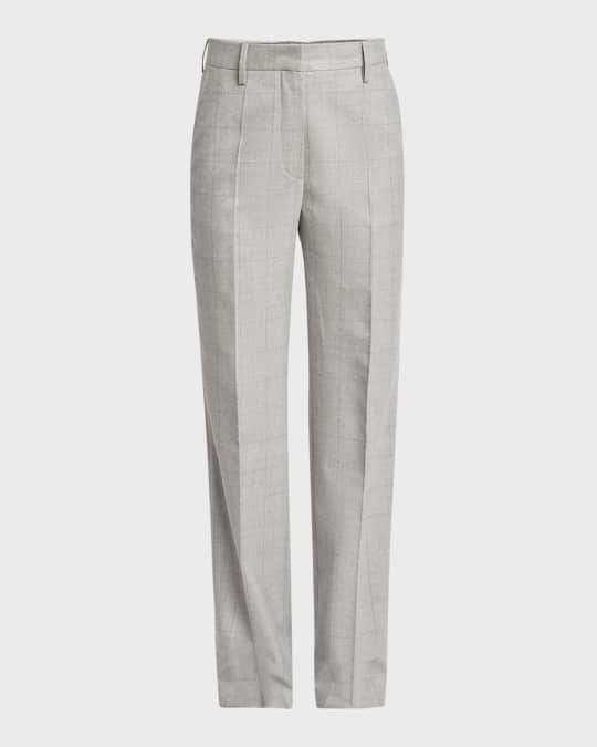 Pulla Wool Straight-Leg Trousers