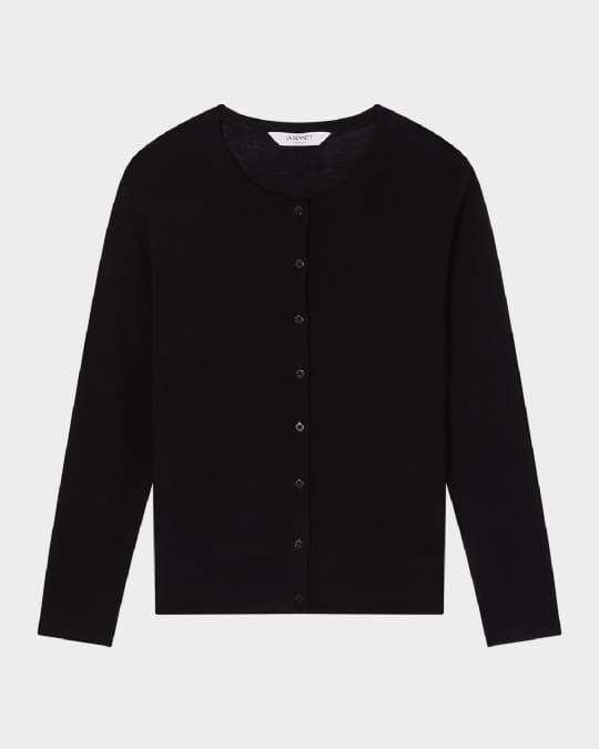 Bonnie Button-Down Wool Cardigan
