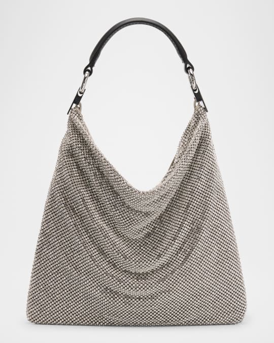 Bella Ciao Crystal Mesh Shoulder Bag