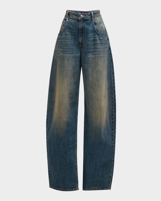 MARBEL MID RISE BARREL JEAN main image 0
