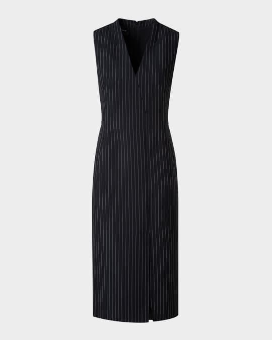 【ANDRESD】pinstripe sleeveless dress セール】【ANDRESD】pinstripe sleeveless bustier dress［ピン