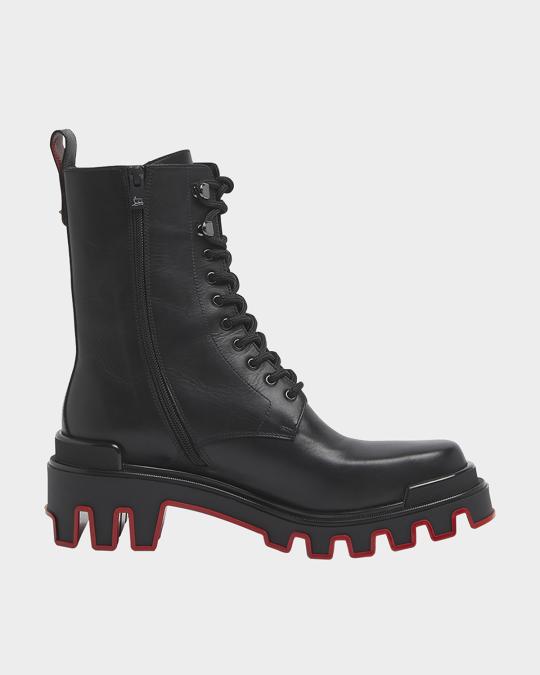 Christian Louboutin Trott Dune Boots(PLEASE REQUEST YOUR SIZE BEFORE PURCHASING) Christian Louboutin Calfskin Dune Trott Alta Flat Boots 36  main image 4