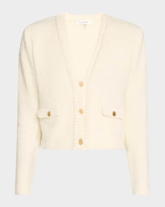 Double Pocket Cropped Caridgan