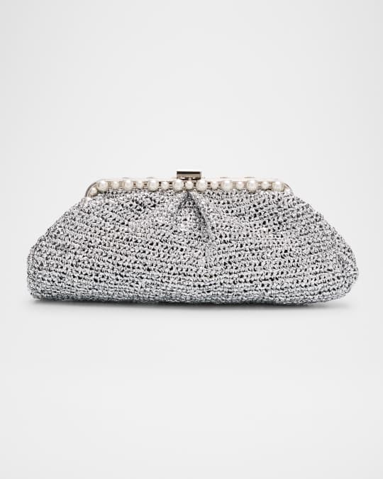 Gem Pearly Multicolor Clutch Bag