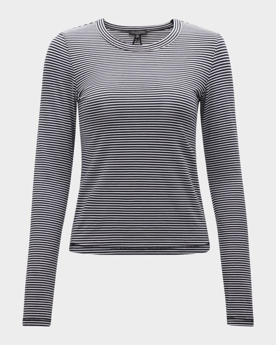 Luca Stripe Long-Sleeve Top