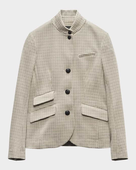 Rag Bone Slade Italian Plaid Blazer Neiman Marcus