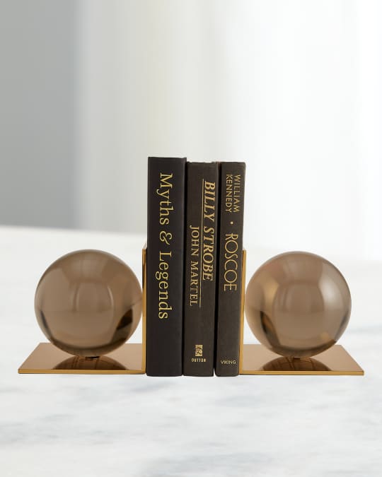 Globo Bookends, Set of 2