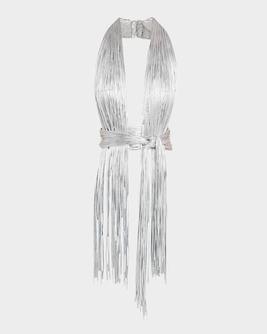 TYPESERVICE ♥ Shirred Fringe Trim Top / 追跡付 Shirred Layered Tulle Top - SALE