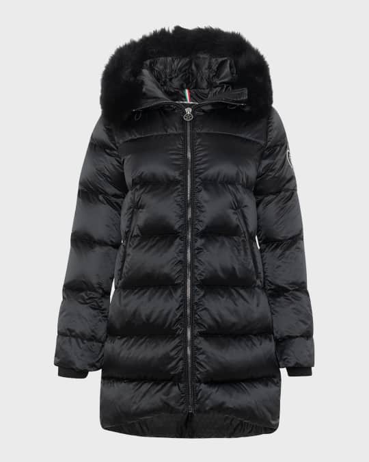 Apres-Ski Jacket With Detachable Toscana Lamb Hood Trim