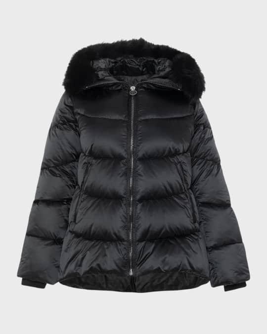 Apres-Ski Jacket With Detachable Toscana Lamb Shearling Hood Trim