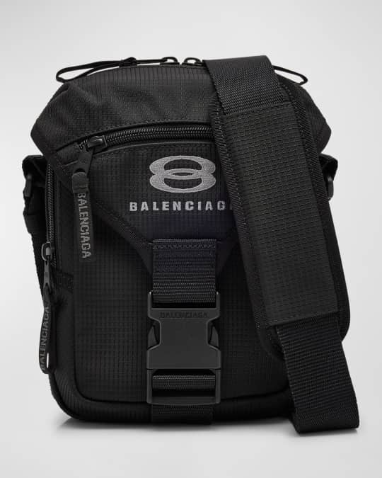 BALENCIAGA ボディバッグ Balenciaga Men's Unity Pouch Crossbody Bag | Neiman Marcus