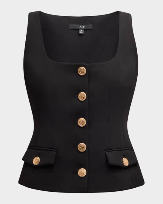 Georgia Scoop-Neck Vest