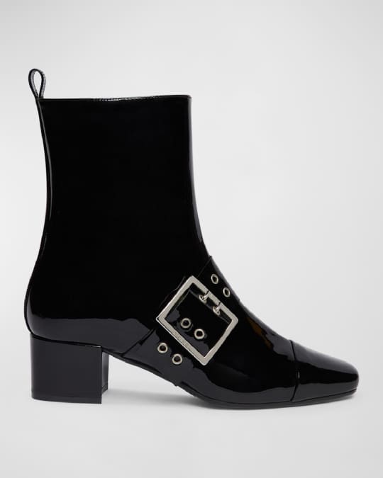 【関税込み】Rock Boots - Carel - Leather - Black Carel Paris Rock Boots - Carel - Leather - Black | ShopSimon