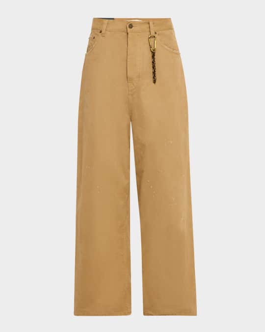 Men's Ray Canvas Oversized Pants 