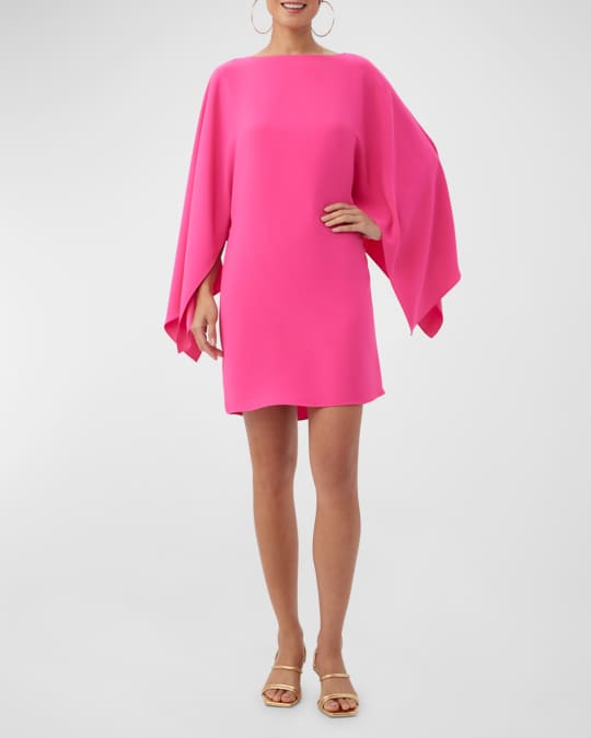 Daiquiri Kimono-Sleeve Mini Shift Dress