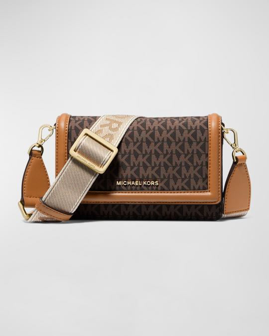 MICHAEL Michael Kors Jet Set Small Phone Monogram Crossbody  display picture 3
