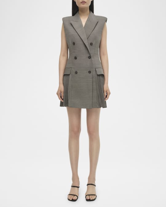Tanaka Sleeveless Mini Blazer Dress