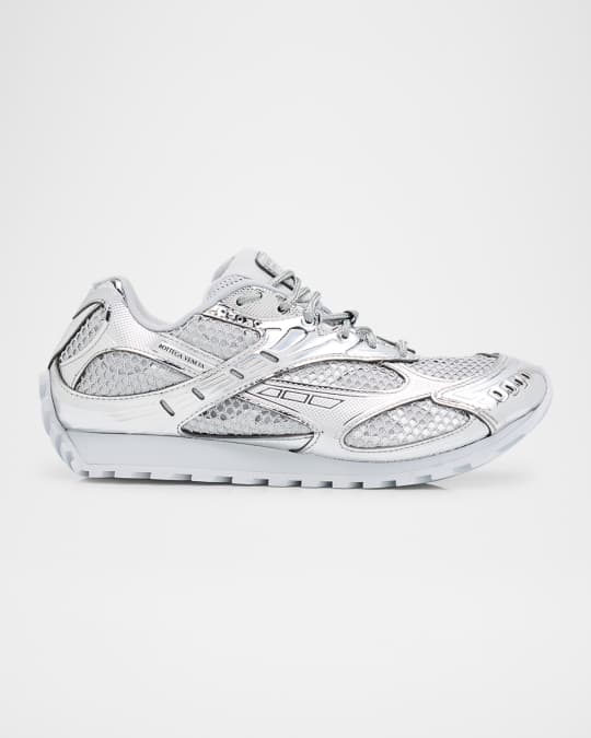 【BOTTEGA VENETA】Orbit low-top sneakers technical Bottega Veneta Orbit Technical Fishnet Low-Top Sneakers