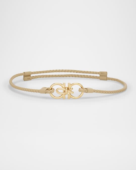 ferragamo braided belt