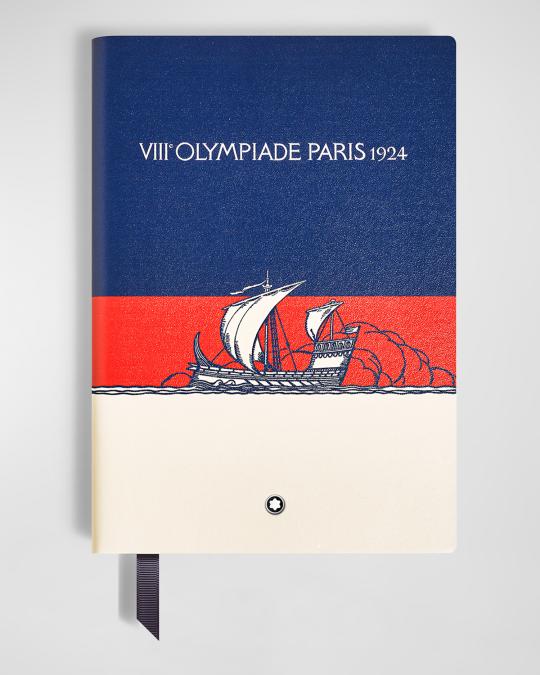 Montblanc Fine Stationary Leather Notebook #146, Olympic Heritage Paris ...