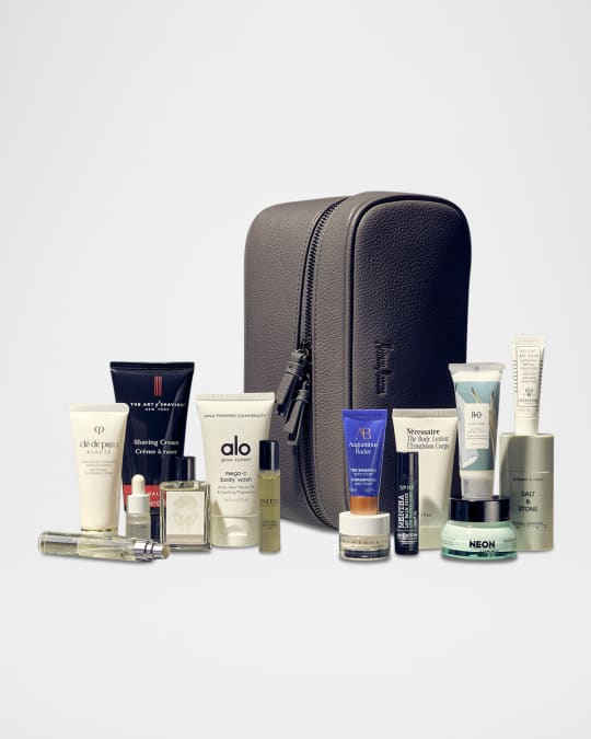 Beauty Holiday Mens Grooming Case With Deluxe Samples
