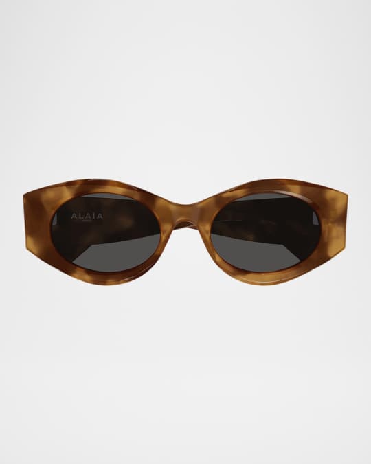 Round Acetate Sunglasses