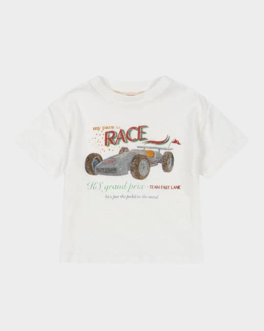 Boy's Era Race Car Graphic T-Shirt, Size 12M-6
