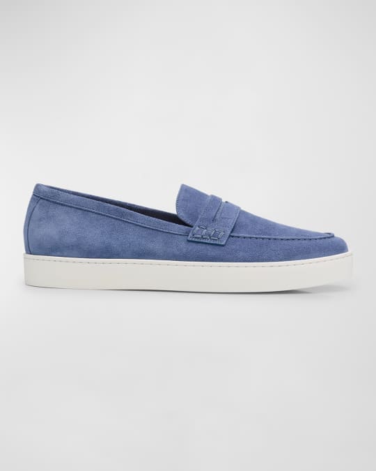 Men's Ellis Suede Penny Loafers