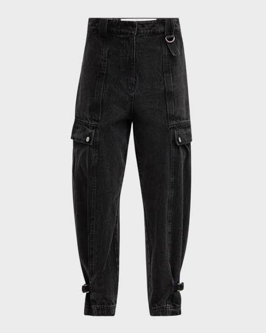 Tapered Utility Jeans