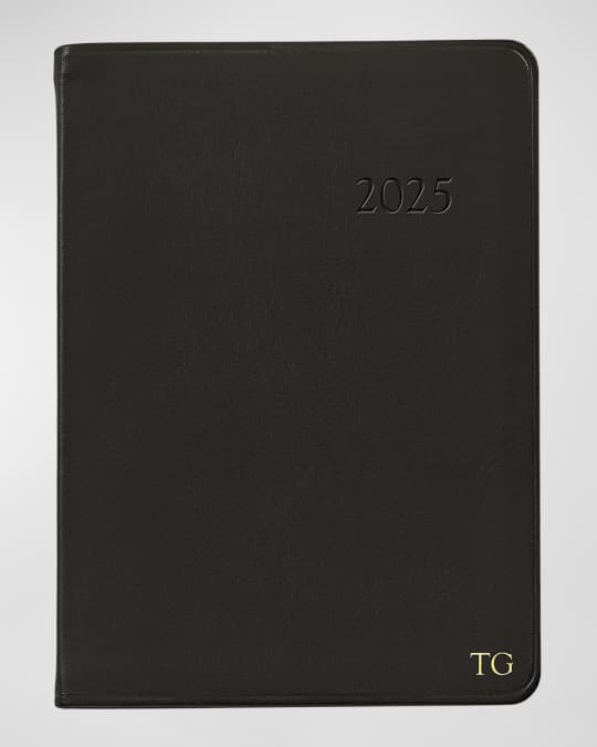 2025 Leather Notebook, Personalized