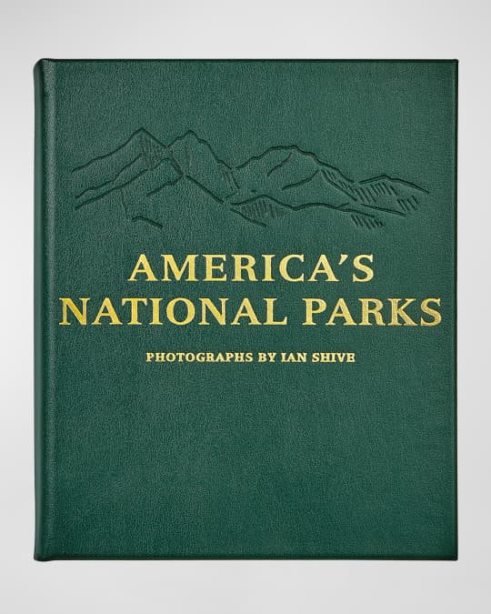 "America's National Parks: An American Legacy" Leather-Bound Book