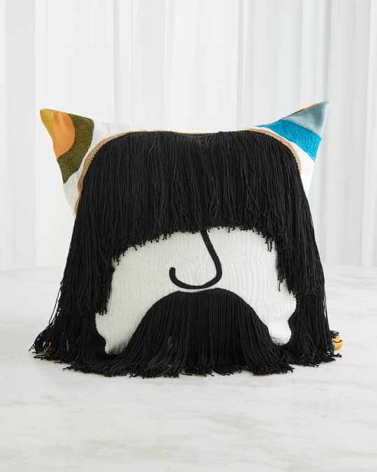 Jag Fringe Pillow, 20" Square