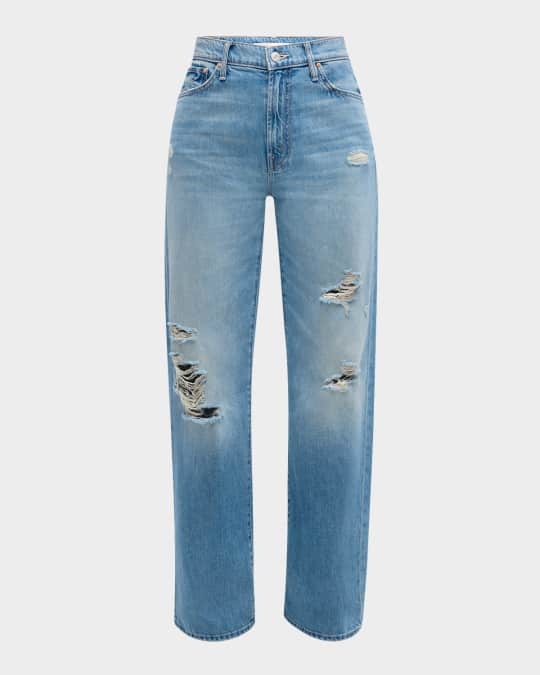 ボトムスその他 Mother Trumpet jeans The Dodger Sneak light blue washed Mother Trumpet jeans The Dodger Sneak light blue washed