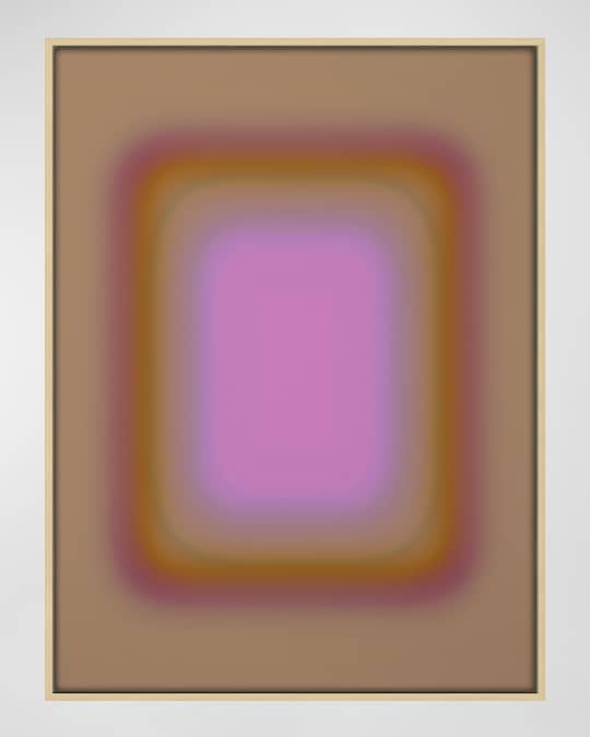 "Blur Continuum 19" Framed Print by Renee Stramel, 34" x 45"