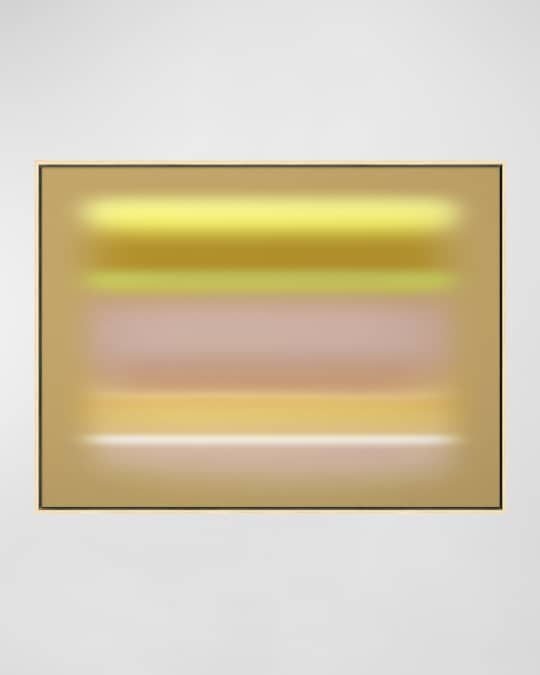 "Blur Expansion 4" Framed Print by Renee Stramel, 45" x 34"