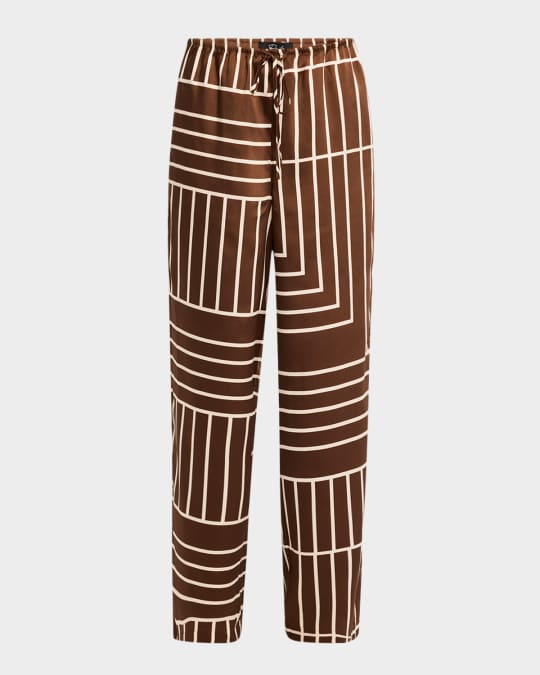 Line Art Damani Satin Pants 