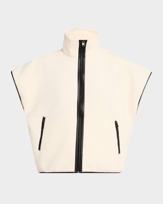 Eudora Polar Fleece Short-Sleeve Jacket 
