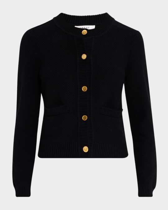 【在庫有】 FRAME Compact Knit Cardigan | Neiman Marcus トップス