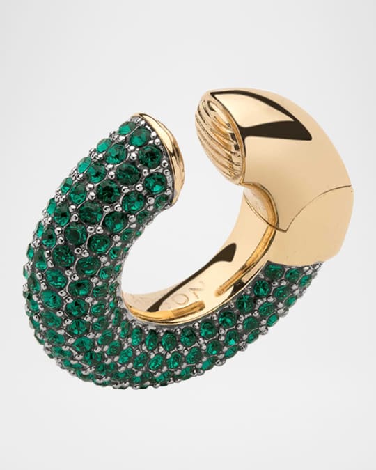 Gaby Pave Ear Cuff, Single