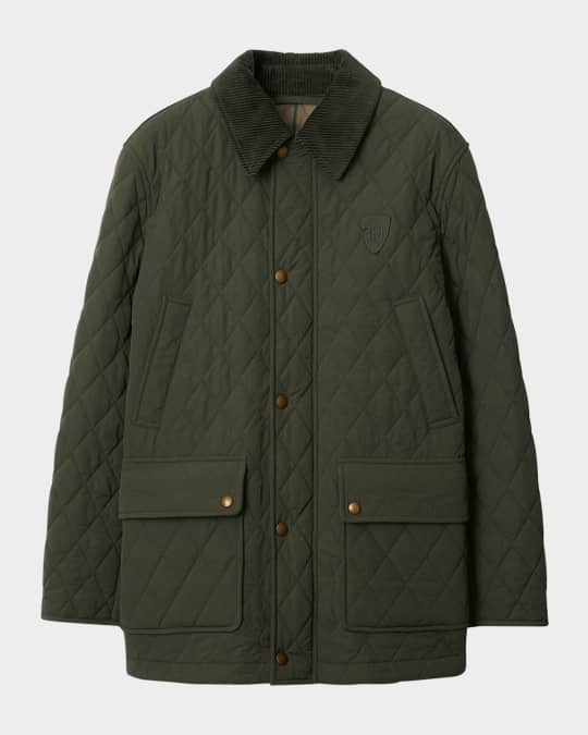 Quilted Fitted Barn Jacket