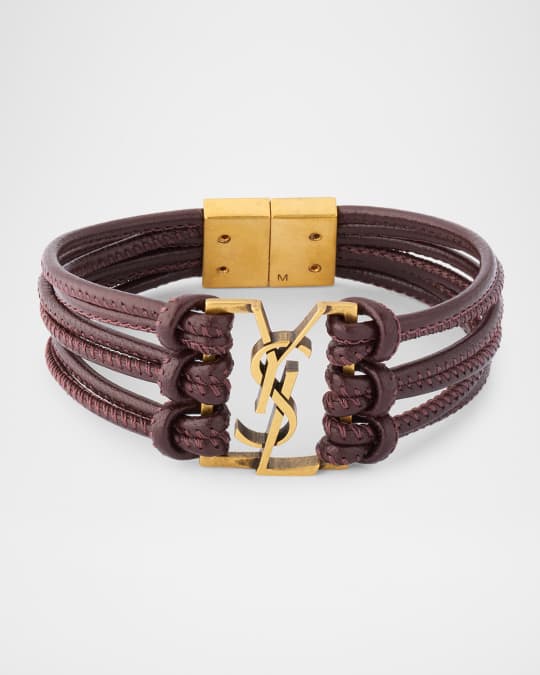 【送料 関税込】 SAINTLAURENT BABYLONE CORD BRACELET Saint Laurent YSL Babylone Cord Bracelet | Neiman Marcus