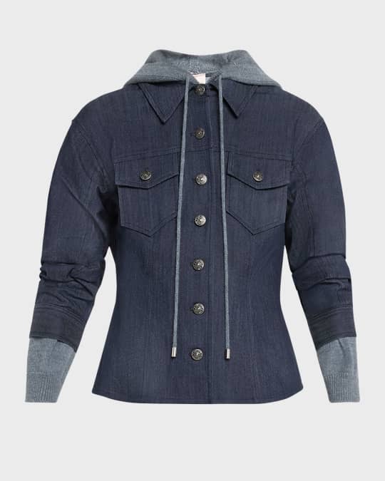 Reverse Scrunched Canyon Jean Jacket