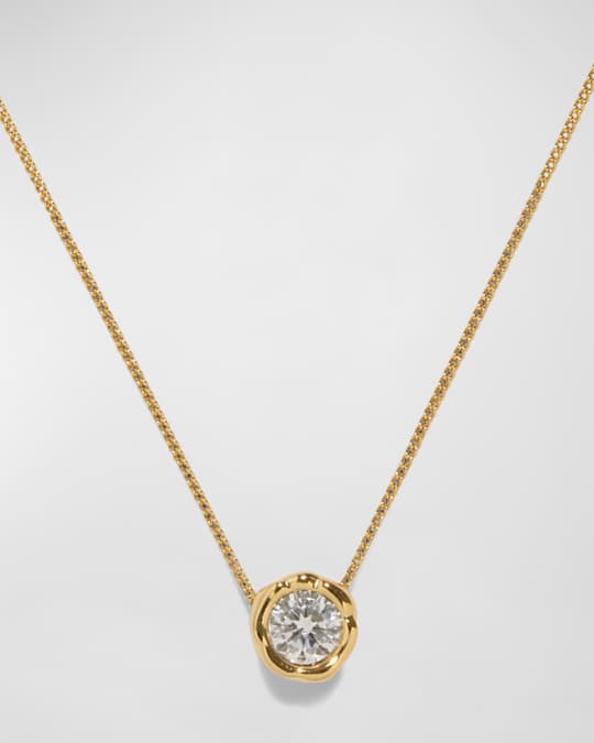 ALEXIS BITTAR アレクシスビッター チェーンネックレス Alexis Bittar Brut Gold Twisted Link Necklace, 16