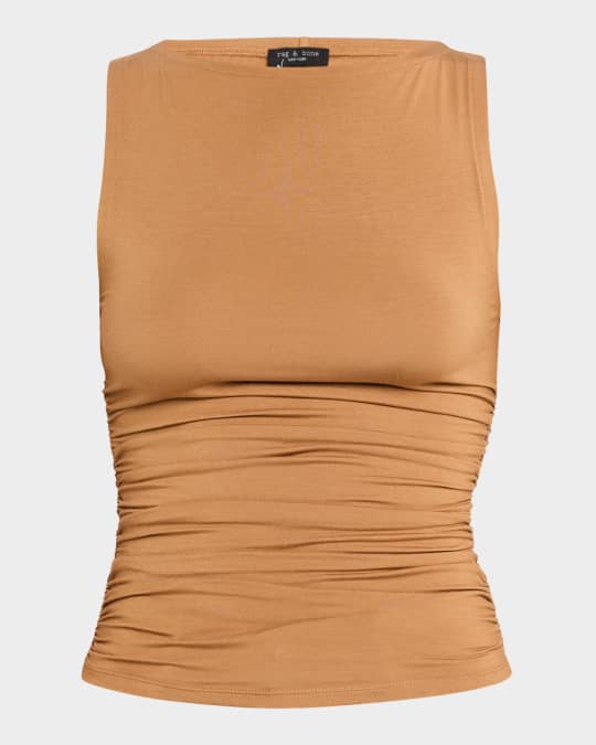 Luca Shirred Tank Top 