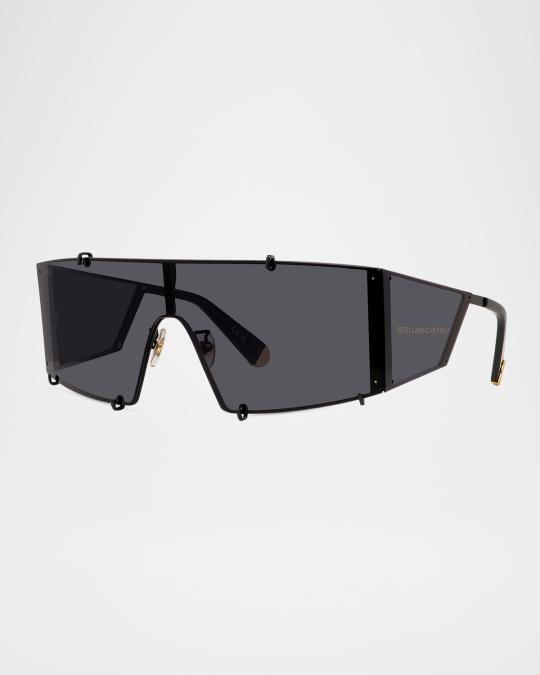 Stella McCartney shield sunglasses STELLA MCCARTNEY Love Heart SC40064I women Gold Pilot  main image 4