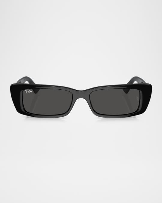 Ray-Ban Plastic Rectangular Sunglasses, 54MM | Neiman Marcus