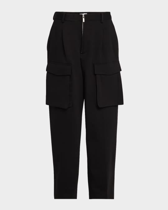 Men's Jersey Zip Cargo Pants